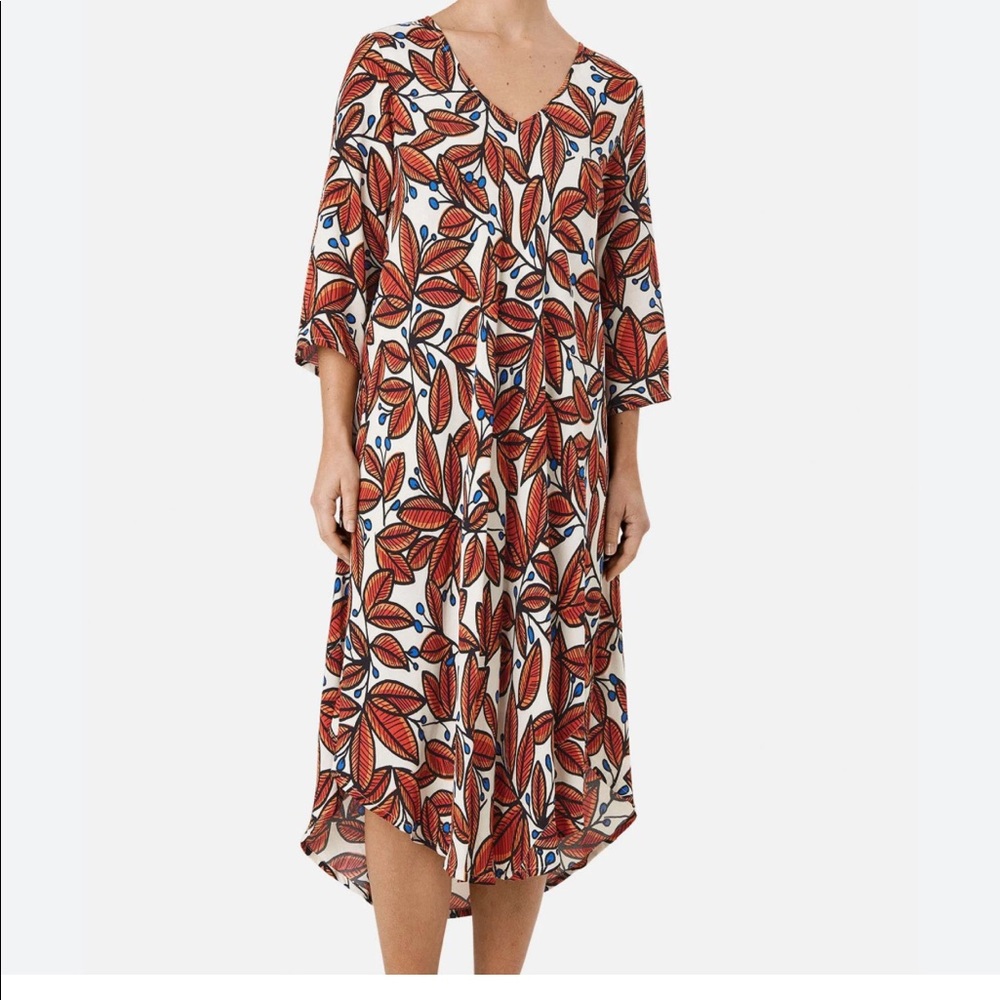 Masai Copenhagen Nora Print Midi Dress